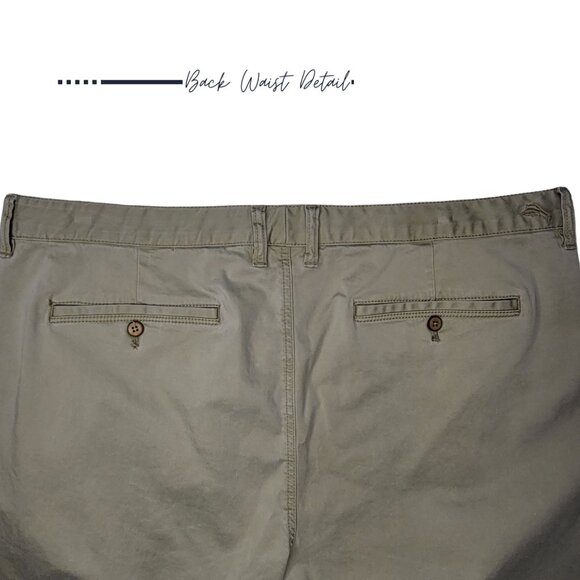 KHAKI / BEIGE FLAT FRONT TOMMY BAHAMA SHORT FOR MEN SIZE 40 - Picture 4 of 9